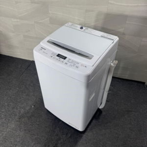 室内使用】美品2019年式東芝 TOSHIBA 全自動洗濯機 AW-5G6(W) 洗濯5kg